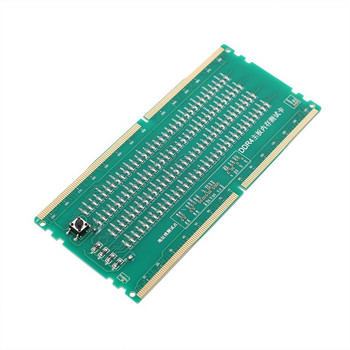 Δοκιμαστική κάρτα 2X DDR4 Έξοδος μνήμης RAM Έξοδος LED Desktop Motherboard Repair Analyzer Tester