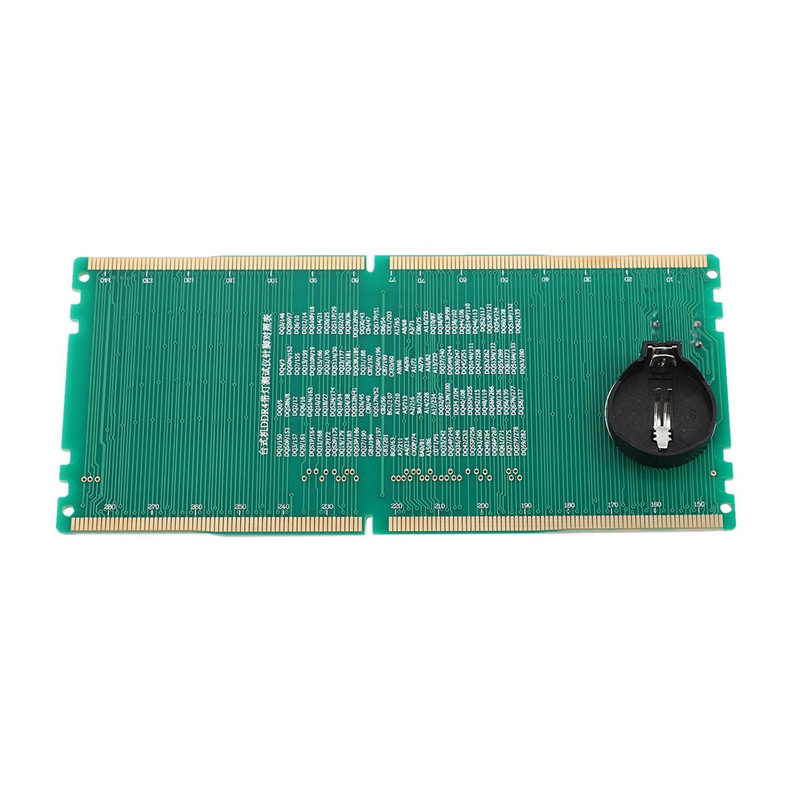 2X DDR4 bandymo kortelės RAM atminties lizdo LED stalinio kompiuterio pagrindinės plokštės remonto analizatoriaus testeris