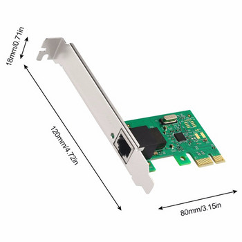 1000Mbps Gigabit Ethernet адаптер PCI-E мрежова карта PCI Express 10/100/1000M RJ-45 RJ45 LAN адаптер конвертор мрежов адаптер