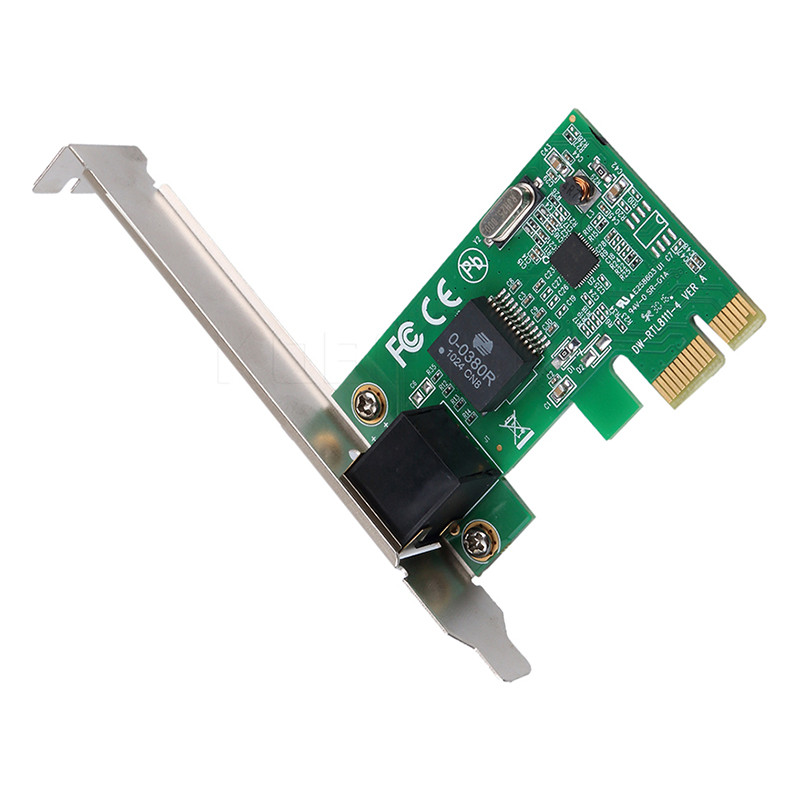 1000Mbps Gigabit Ethernet adapteris PCI-E tinklo plokštė PCI Express 10/100/1000M RJ-45 RJ45 LAN adapteris keitiklis tinklo adapteris