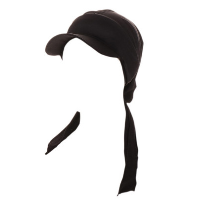 2023 m. nauja turbano kepurė moterims Chemo kepurės Minkšti tamprūs turbanai Musulmoniški hidžabai Nugaros kaklaraiščiai Užsegimo madingi momentiniai hidžabai