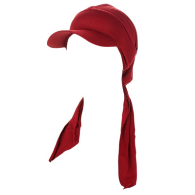 2023 m. nauja turbano kepurė moterims Chemo kepurės Minkšti tamprūs turbanai Musulmoniški hidžabai Nugaros kaklaraiščiai Užsegimo madingi momentiniai hidžabai