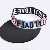 Nauji sportiniai skydeliai dviračių žygiams teniso kepuraitės Greitai džiūstančios madingos galvos juostos kepuraitės moterims