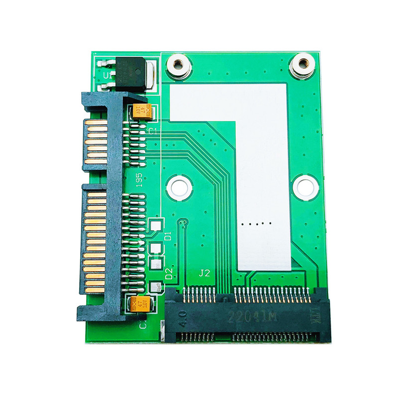 NAUJA MSATA SSD į 2,5 colių SATA 6,0 Gb adapterio keitiklio plokštės stovo modulio plokštė Mini PCIE SSD MSATA į SATA 3.0 išplėtimo plokštė