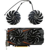 PLD09210S12HH T129215SU DC 12V 0,5A 4Pin 88mm Gigabyte GTX 1050 1060 1070 960 RX 470 480 570 580 grafikos plokštės aušinimo ventiliatorius