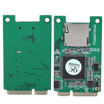 Micro SD TF карта към Mini PCI-E mSATA SSD адаптер конвертор за компютър