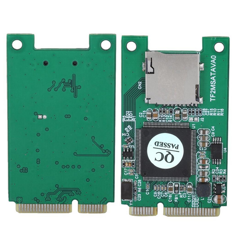 Micro SD TF-kaardist Mini PCI-E mSATA SSD-adapteri konverter arvuti jaoks