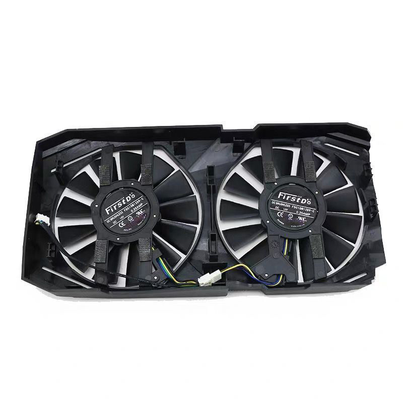 FDC10M12D9-C 95Mm RX580 aušinimo ventiliatorius, skirtas ASUS Radeon RX 580 Dual OC žaidimų vaizdo plokštės aušinimo ventiliatorius