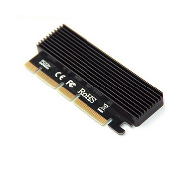 PCI-E3 0 Конектор за разширителна карта Устройство за настолен конвертор Професионално високоскоростно X16 NVMe M 2 адаптер Свързване на оборудване