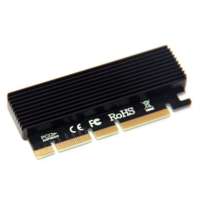 PCI-E3 0 Конектор за разширителна карта Устройство за настолен конвертор Професионално високоскоростно X16 NVMe M 2 адаптер Свързване на оборудване