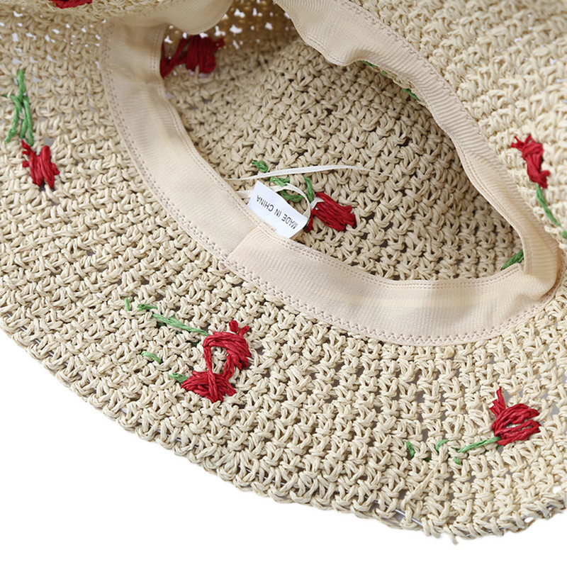 Ženski šešir sa širokim obodom i šilterom, izdubljeni, prozračni, lagani slamnati šeširi, nove modne jednostavne ležerne ljetne kape iz 2023.