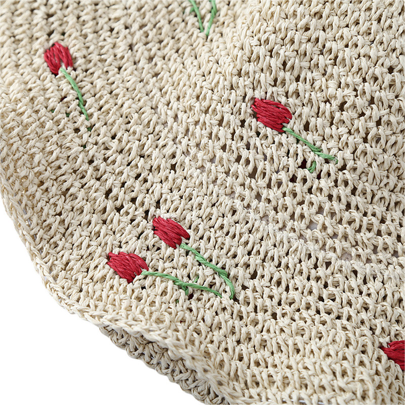 Ženski šešir sa širokim obodom i šilterom, izdubljeni, prozračni, lagani slamnati šeširi, nove modne jednostavne ležerne ljetne kape iz 2023.