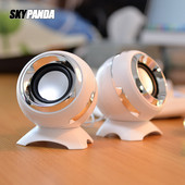 Vezetékes könyvespolc számítógép hangszórók alsó membrán basszus kürt laptop asztali számítógéphez 6 W erős hangszóró USB AUX audio erősítő