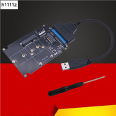 Adaptor USB M2 Adaptor M.2 NGFF la SATA Adaptor MSATA la USB SATA 3.0 Convertor extern mSATA m.2 NGFF la SATA3 Adaptor USB Placă de ridicare