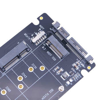 Προσαρμογέας M2 USB M.2 Προσαρμογέας NGFF σε SATA Μετατροπέας MSATA σε USB SATA 3.0 Εξωτερικός μετατροπέας mSATA m.2 NGFF σε SATA3 USB Adapter Riser Board