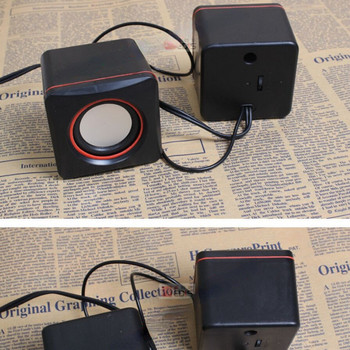 Υποδοχή ήχου 3,5mm Μικρό ηχείο Επιτραπέζιο Ηχείο φορητού υπολογιστή Κινητό Τηλέφωνο Επιτραπέζιο Φορητό Mini Home Ενσύρματο ήχο