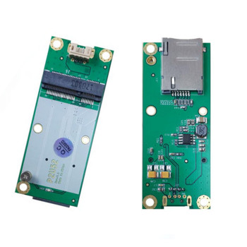4G LTE развойна платка Промишлен мини PCIe към USB адаптер със слот за SIM карта P2U52 за WWAN/LTE 3G/4G безжичен Wifi модул
