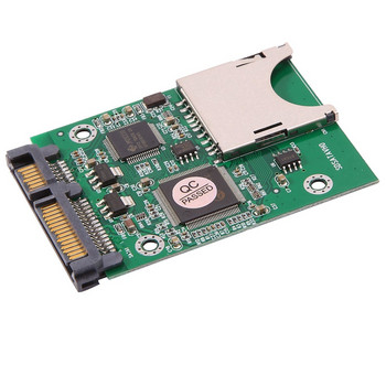 1 бр. Висококачествена адаптерна карта от SD към SATA твърд диск SD към сериен твърд диск Карта SD към SATA интерфейс Карта на твърд диск
