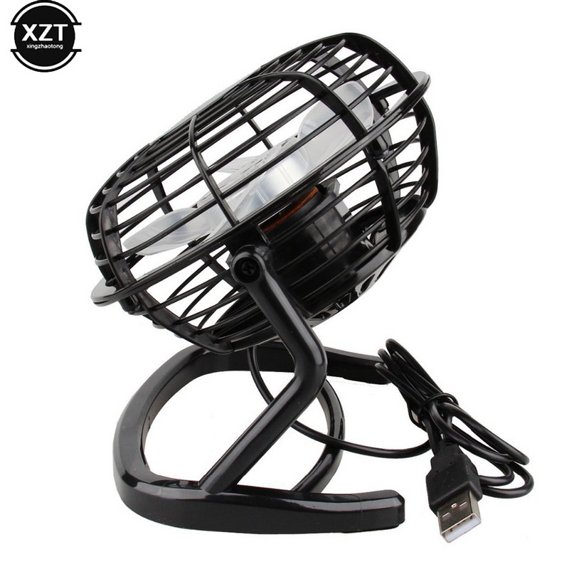 Prijenosni USB tihi ventilator, stolni hladnjak za prijenosno računalo, stolno računalo, ofiice ljetni ventilator za hlađenje, 4 oštrice, rotirajući USB mini ventilatori