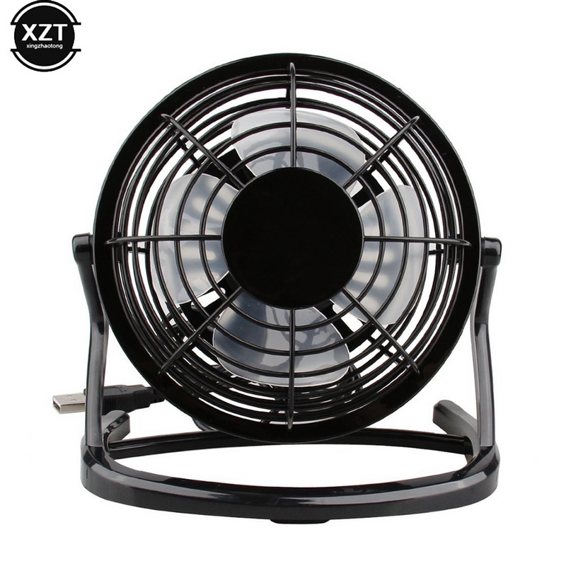 Prijenosni USB tihi ventilator, stolni hladnjak za prijenosno računalo, stolno računalo, ofiice ljetni ventilator za hlađenje, 4 oštrice, rotirajući USB mini ventilatori