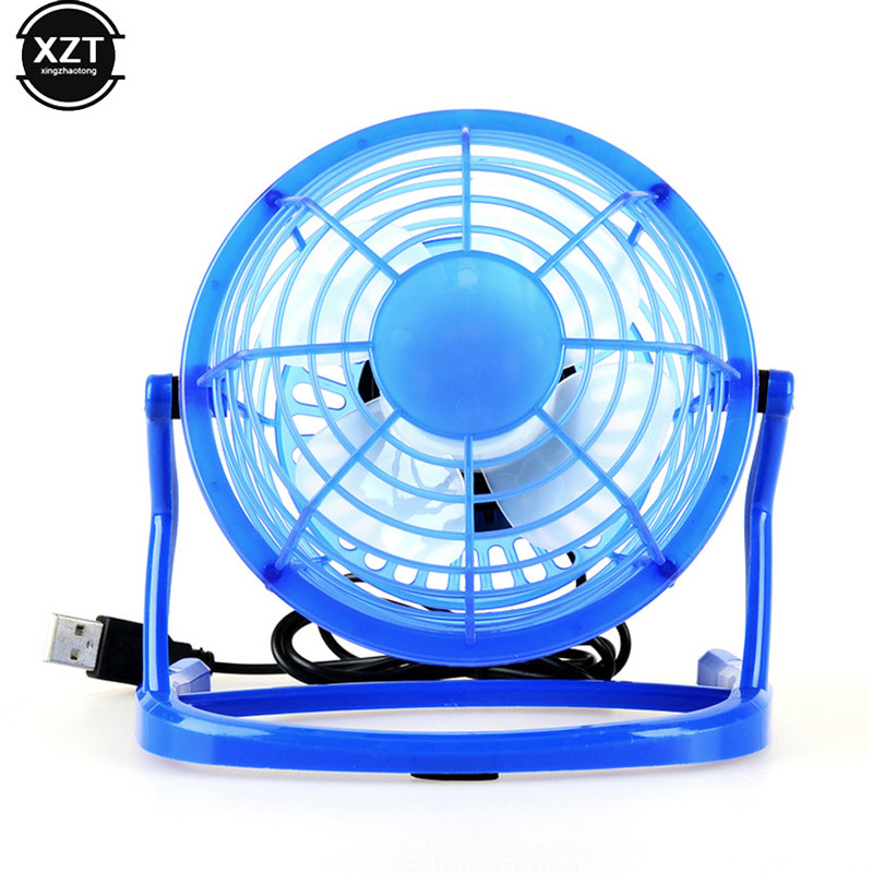 Prijenosni USB tihi ventilator, stolni hladnjak za prijenosno računalo, stolno računalo, ofiice ljetni ventilator za hlađenje, 4 oštrice, rotirajući USB mini ventilatori