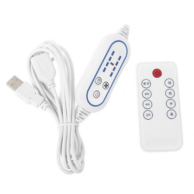 Telecomandă universală USB, reglabilă cu 4 viteze, cu funcție de sincronizare de 2-8 ore