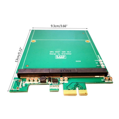 75W PCIE към MXM3.0 разширителна карта PCI-E към MXM Riser адаптер, конвертор, USB3.0 за копаене на BTC QXNF
