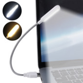 Lampă de lectură cu mini LED USB flexibilă pentru cărți, alimentată de laptop, notebook, banc de alimentare pentru computer, lampă de lectură USB cu reglare pliabilă