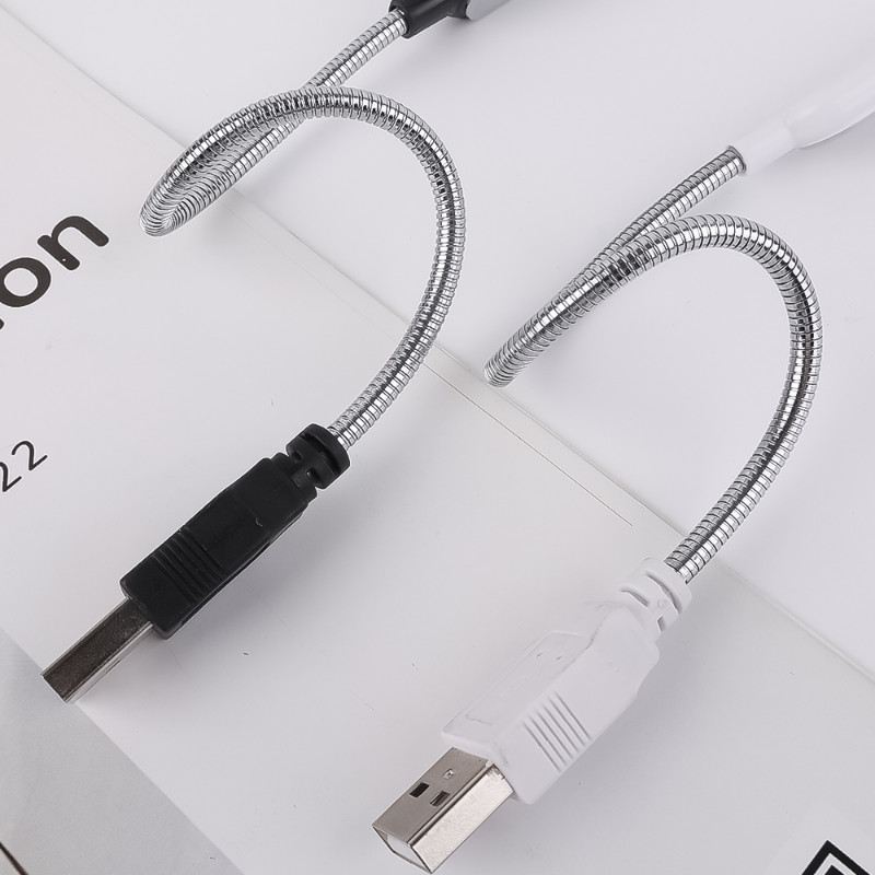 Lampă de lectură cu mini LED USB flexibilă pentru cărți, alimentată de laptop, notebook, banc de alimentare pentru computer, lampă de lectură USB cu reglare pliabilă