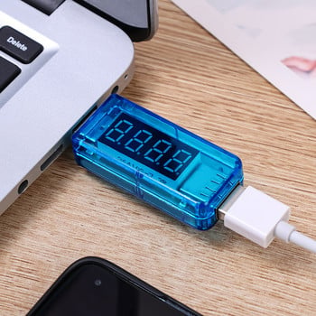Δοκιμαστής χωρητικότητας τάσης USB Volt Ανίχνευση τάσης ρεύματος φορτιστή Δοκιμαστής χωρητικότητας μετρητή ανιχνευτή ισχύος κινητής τηλεφωνίας Δοκιμή μπαταρίας