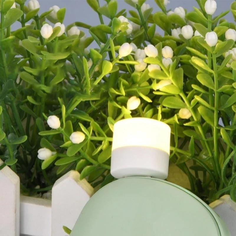 10db Mini USB éjszakai lámpa meleg fehér szemvédő könyv olvasólámpa USB csatlakozó számítógép mobil töltő LED éjszakai lámpa