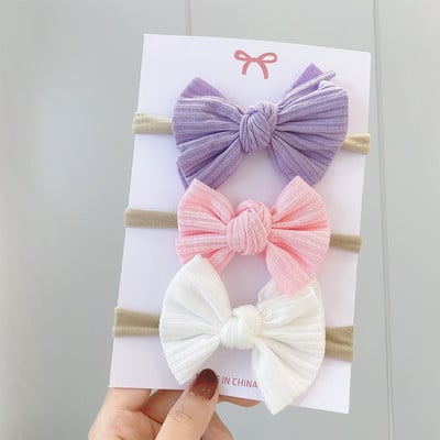 3/4 tk/komplekt pitsprinteriga vibud Peapael lastele Tüdrukutele Vastsündinutele Peapael Nailonist Elastne Juuksepael Peakatted Juukseaksessuaarid Kingitus