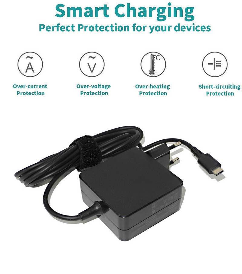 20 V 4,75 A ​95 W kintamosios srovės maitinimo adapteris C tipo USB nešiojamojo kompiuterio kelioninis įkroviklis, skirtas Lenovo ThinkPad X1 CARBON Y740S Y9000X T470S T480S Yoga 14S