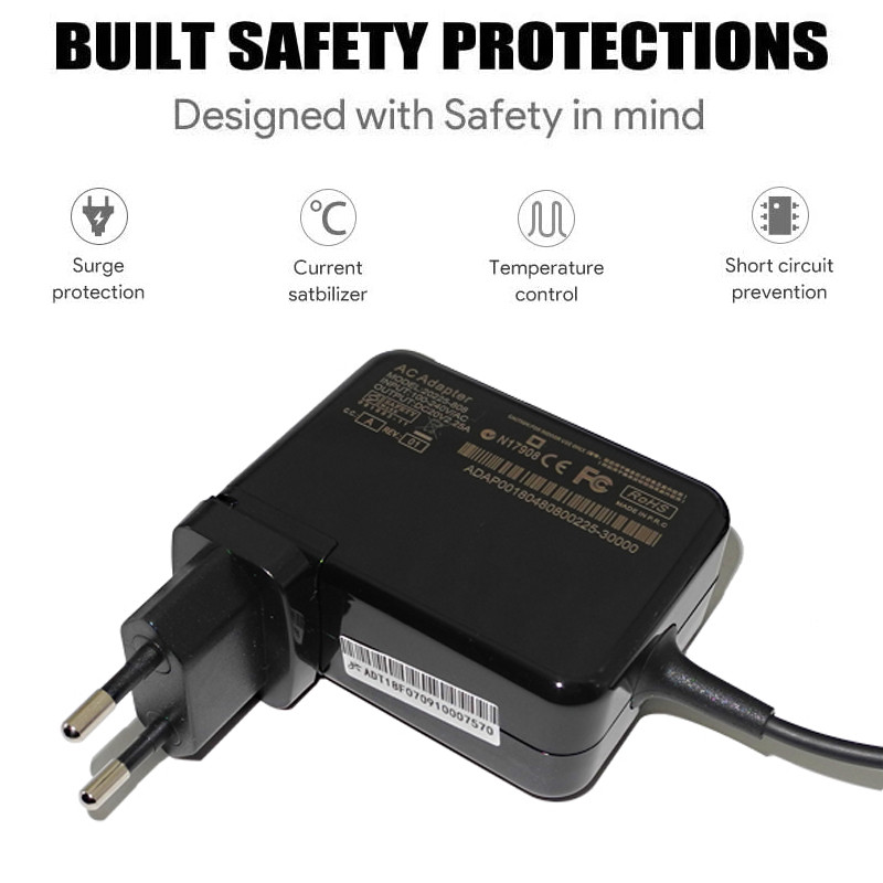 Napájací adaptér pre notebook 20V 2,25A 45W 4,0*1,7 mm pre Lenovo IdeaPad 330 330S 320 320S 520S 530S Yoga310 Yoga510 AC adaptér/nabíjačka