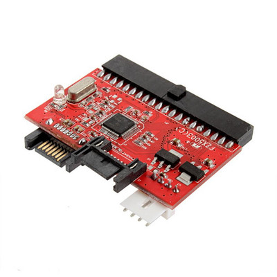 2 viename SATA į IDE adapteris IDE į SATA keitiklis 40 kontaktų 2,5 colio kietojo disko tvarkyklės ATA HDD CD DVD adapterio stovo plokštės palaikymas
