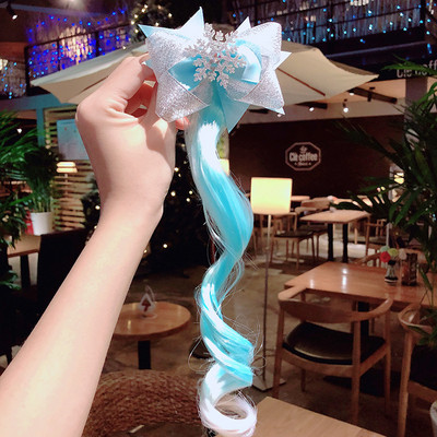 Tüdrukud armas multikas vibu liblikas värviline palmik Peapael Juuksed Kaunista hobusesaba hoidja Juukselips kummipaelad Juuste aksessuaarid