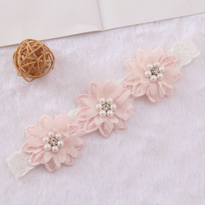 galvos juosta kūdikiams korėjietiškos naujagimių gėlės galvos juostos kūdikių mergaičių plaukų aksesuarai "pasidaryk pats" papuošalai Vaikų fotografuojamos nuotraukos aksesuaras