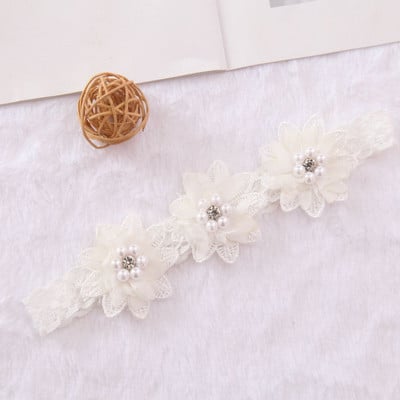 galvos juosta kūdikiams korėjietiškos naujagimių gėlės galvos juostos kūdikių mergaičių plaukų aksesuarai "pasidaryk pats" papuošalai Vaikų fotografuojamos nuotraukos aksesuaras