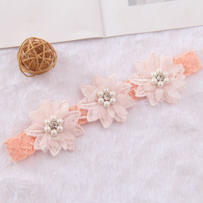 galvos juosta kūdikiams korėjietiškos naujagimių gėlės galvos juostos kūdikių mergaičių plaukų aksesuarai "pasidaryk pats" papuošalai Vaikų fotografuojamos nuotraukos aksesuaras