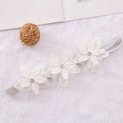 galvos juosta kūdikiams korėjietiškos naujagimių gėlės galvos juostos kūdikių mergaičių plaukų aksesuarai "pasidaryk pats" papuošalai Vaikų fotografuojamos nuotraukos aksesuaras