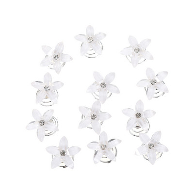 Molans 12vnt Gold Star Plaukų aksesuarai Spiraliniai plaukų segtukai Vestuvių žvaigždės plaukų segtukai Vestuvių galvos apdangalai Loc Dredlock Priedai