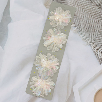 4/10 db Gyerek hajcsat Aranyos átlátszó pillangós hajcsat nőknek Kislányoknak Hajkiegészítők Divat hajcsavarok Hajtűk