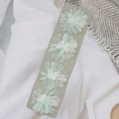 4/10 db Gyerek hajcsat Aranyos átlátszó pillangós hajcsat nőknek Kislányoknak Hajkiegészítők Divat hajcsavarok Hajtűk