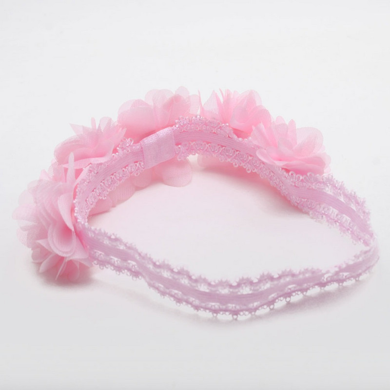 Nove cvjetne trake za glavu za djevojčice Fotografija novorođenčeta Dječji slatki dodaci za kosu Elastične trake za kosu za djevojčice Poklon pokrivala za glavu