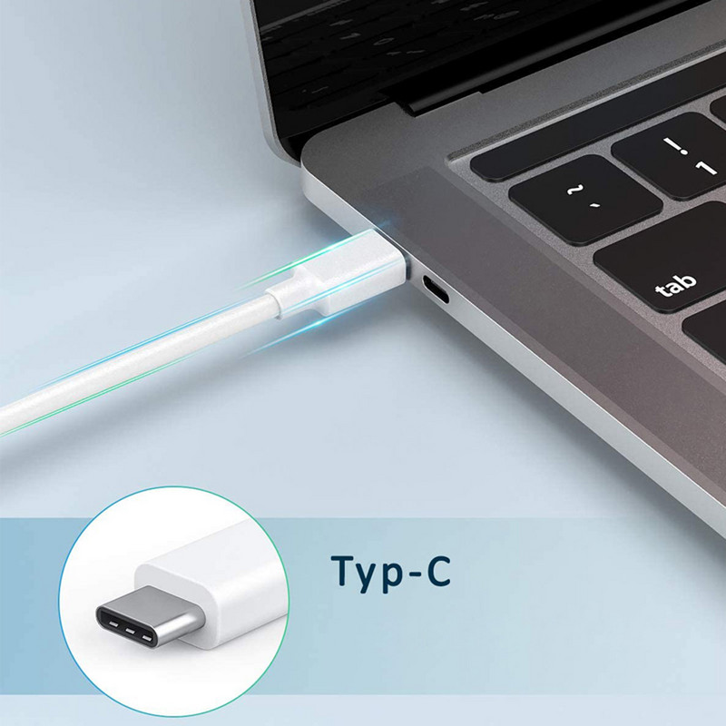 65W 20V 3.25A USB Type C PD lādētājs 45W USB C Power klēpjdatora adapteris Macbook Pro 12 13 Huawei Matebook HP DELL XPS piezīmjdatoriem
