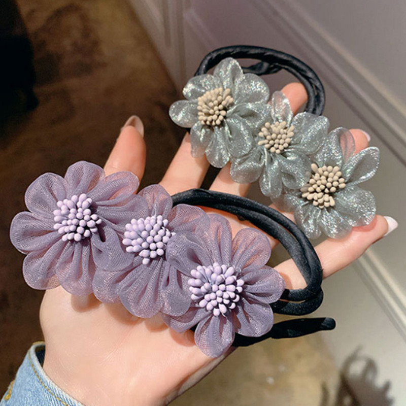 Naiste juuksekeerd Stiilid Lilled Klambripulgad kuklite tegija DIY juuksepunumisriistad Juukseaksessuaarid Punupunu isetegemise soeng A009