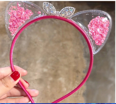 Skaidrios greito smėlio galvos juostos vaikams Vaikams Mergaitėms Mados Blizgučiai Blizgučiai Dantukai Plaukų juostelės Žiedeliai Plaukų lankeliai Plaukų Priedai