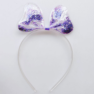 Skaidrios greito smėlio galvos juostos vaikams Vaikams Mergaitėms Mados Blizgučiai Blizgučiai Dantukai Plaukų juostelės Žiedeliai Plaukų lankeliai Plaukų Priedai