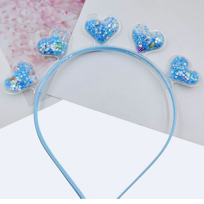 Skaidrios greito smėlio galvos juostos vaikams Vaikams Mergaitėms Mados Blizgučiai Blizgučiai Dantukai Plaukų juostelės Žiedeliai Plaukų lankeliai Plaukų Priedai