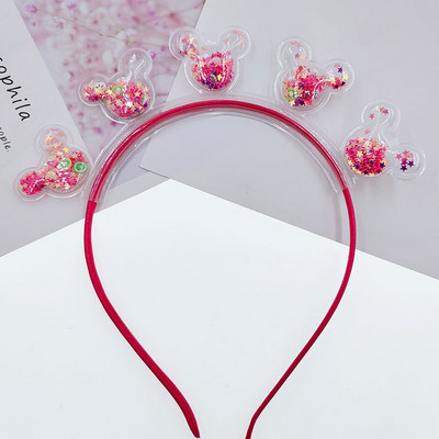 Skaidrios greito smėlio galvos juostos vaikams Vaikams Mergaitėms Mados Blizgučiai Blizgučiai Dantukai Plaukų juostelės Žiedeliai Plaukų lankeliai Plaukų Priedai